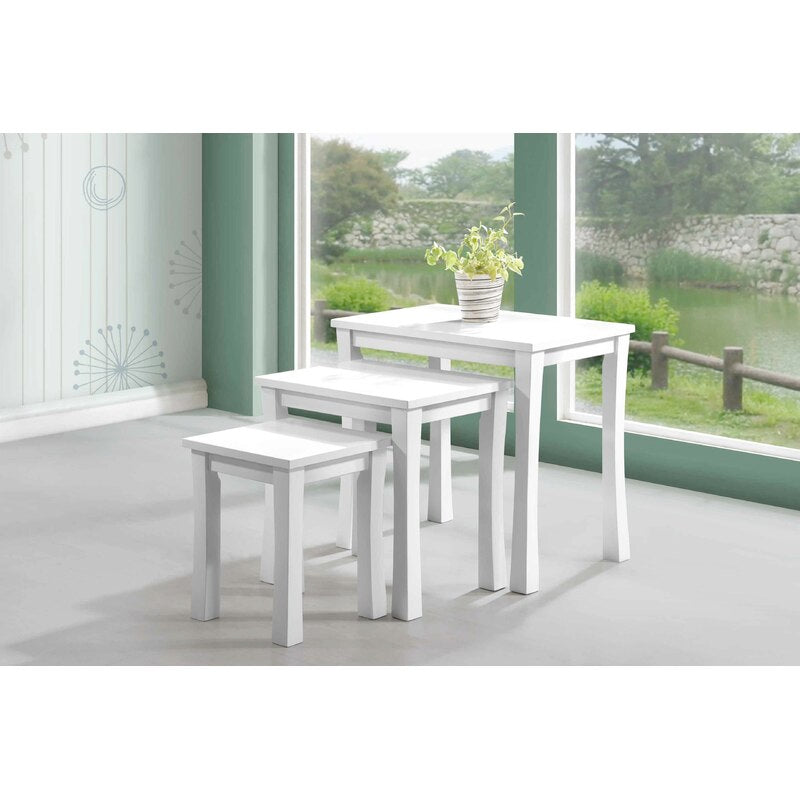 Extra tall outlet nesting tables