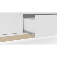 59.06'' Wide 3 Drawer Sideboard Two Drawers Offer Shelved Cabinet Storage for Everything Perfect for Organize