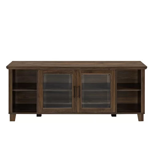 Dark Walnut Eberardo TV Stand for TVs up to 58" Indoor Design