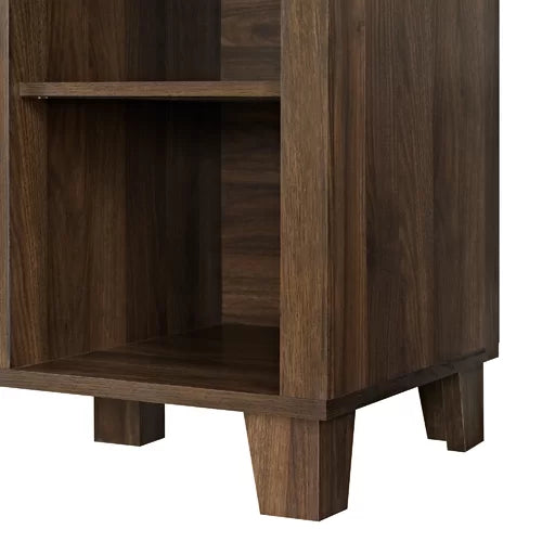Dark Walnut Eberardo TV Stand for TVs up to 58" Indoor Design