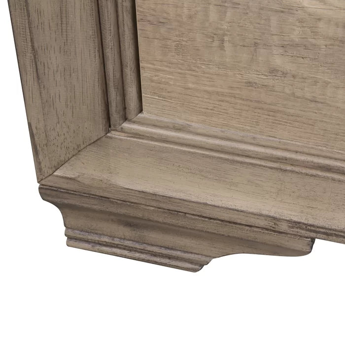 Eleora 23'' Tall 2 - Drawer Nightstand in Sandstone Coastal Farmhouse Style