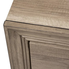 Eleora 23'' Tall 2 - Drawer Nightstand in Sandstone Coastal Farmhouse Style