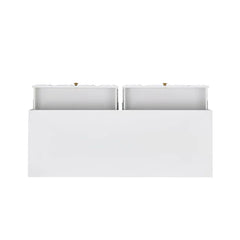 Solid White Eliana 6 Drawer 49.87'' W Double Dresser Geometric Pattern
