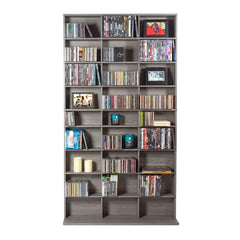 Textured Graphite Elite Multimedia Media Shelves Perfect for Organize