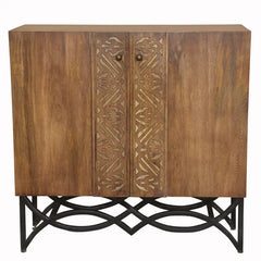 Elleass 35'' W Natural Solid Wood Dresser Perfect Organize