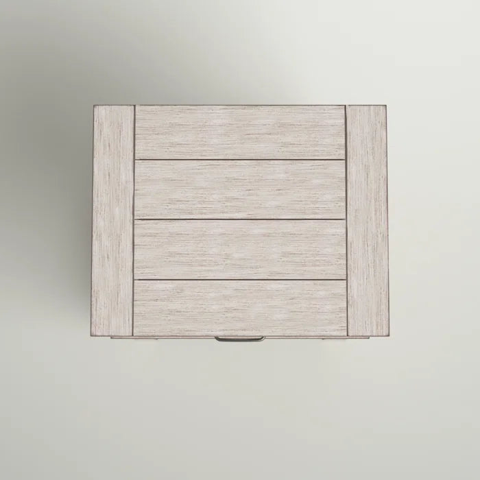 Beige Ellen 24'' Tall 1 - Drawer Nightstand Bring Classic Style to your Bedroom Perfect for Bedside