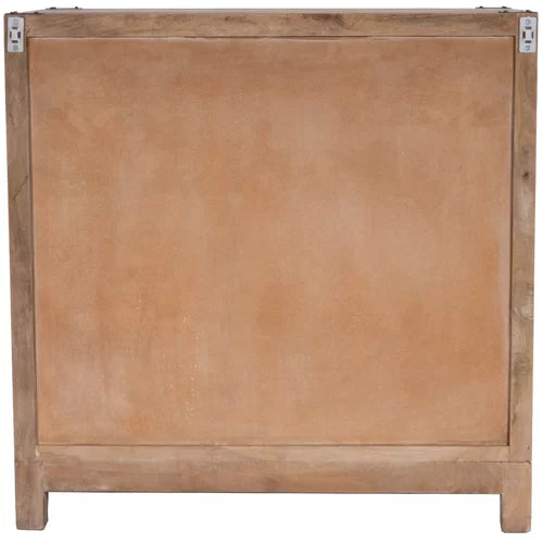 Light Brown Ellinger 28'' Tall 3 Drawer Accent Chest Indoor Design