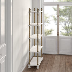 75'' H x 37'' W Wood Etagere Bookcase Wood Shelf is Perfect for your Decorating and Organizing Needs in Any Room