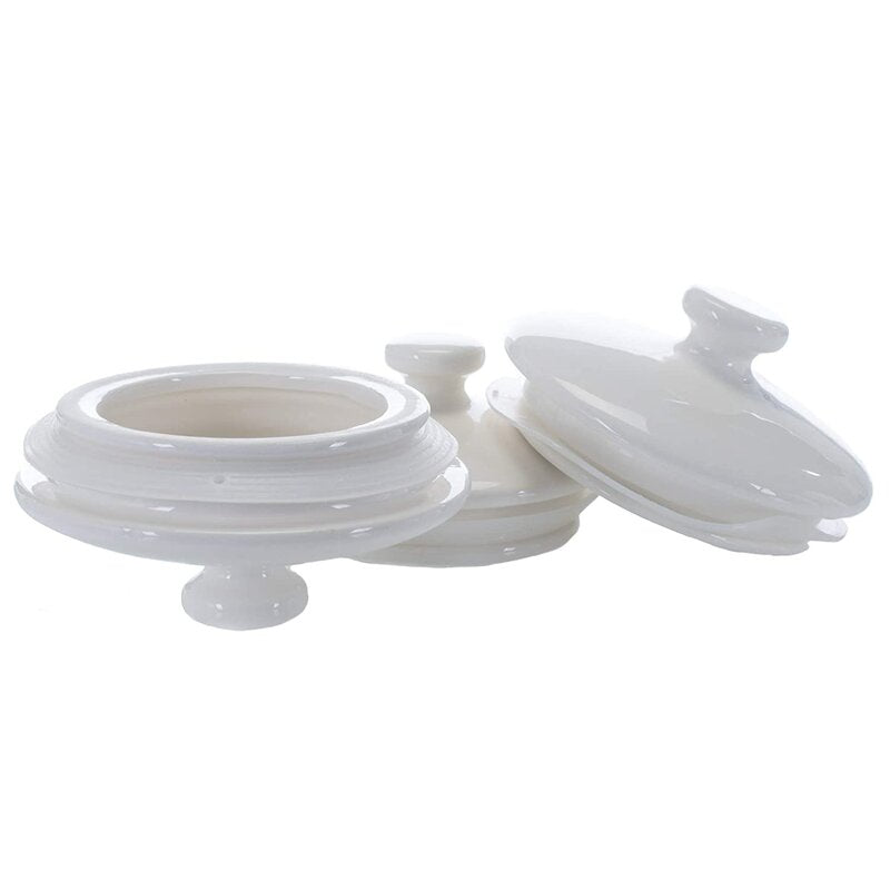 3 Piece Kitchen Canister Set Is The Perfect Pick Crafted From Ceramic
