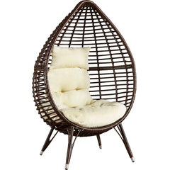 Teardrop Patio Chair with Cushions your Outdoor Seating Arrangement with this Teardrop-Shaped Patio Chair
