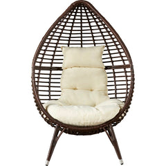 Teardrop Patio Chair with Cushions your Outdoor Seating Arrangement with this Teardrop-Shaped Patio Chair