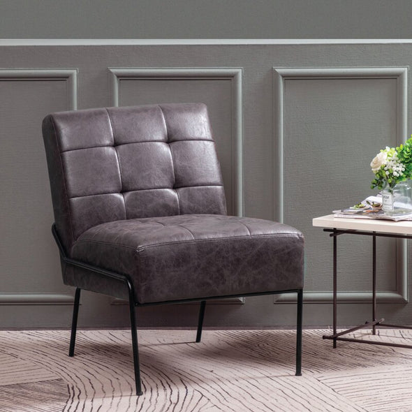 22.5'' Wide Tufted Side Chair Add Extra Seating to your Living Room Without Sacrificing A Modern Aesthetic