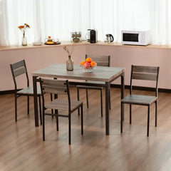 Emmeline 4 Person Dining Set Perfect for Kitchen Dining Room Indoor Design