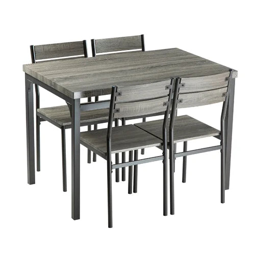 Emmeline 4 Person Dining Set Perfect for Kitchen Dining Room Indoor Design