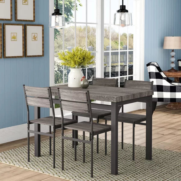 Emmeline 4 - Person Dining Set Perfect for Kitchen, Dining Room