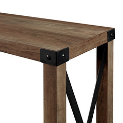 Enzo 46'' Console Table Clean Lined Rectangular Silhouette