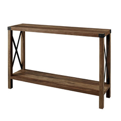 Enzo 46'' Console Table Clean Lined Rectangular Silhouette