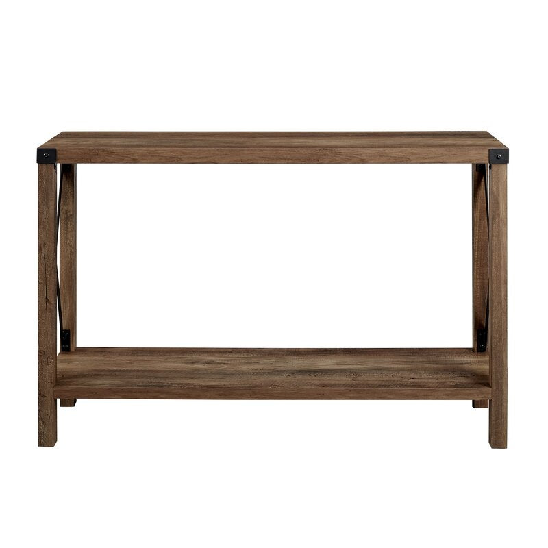 Enzo 46'' Console Table Clean Lined Rectangular Silhouette