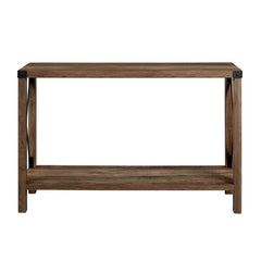 Enzo 46'' Console Table Clean Lined Rectangular Silhouette