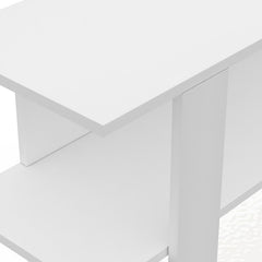 Epitome TV Stand for TVs up to 55" White U Shaped Legs for a Clean Lined Look