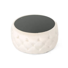 Solid Coffee Table Glam Ottoman Coffee Table is the Perfect Add to your Living Room