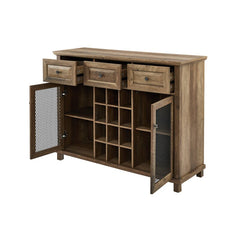Reclaimed Barnwood Eugene 47.64'' Wide 3 Drawer Server