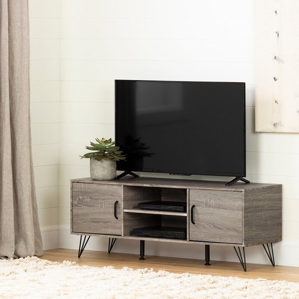 1 Evane TV Stand for TVs up to 50" Decorative Storage Organizer