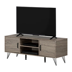 1 Evane TV Stand for TVs up to 50" Decorative Storage Organizer