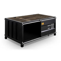 Everard 4 Legs Coffee Table with Storage Plenty of Storage Space