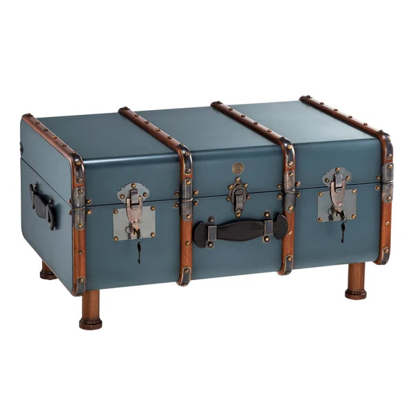 Felita Solid Wood Coffee Table with Storage Perfect for Living Room