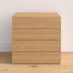 Fernon 4 Drawer Solid Wood Dresser Offer Plenty Storage Space