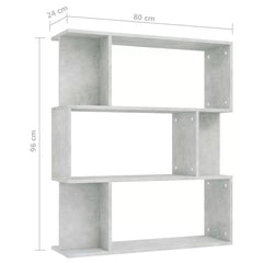 Flagstone 37.9'' H x 31.5'' W Bookcase Sleek and Classic Desig 3 Spacious Compartments