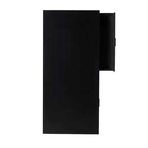 Black Flaviana Writing Desk Made from Solid and Engineered Wood