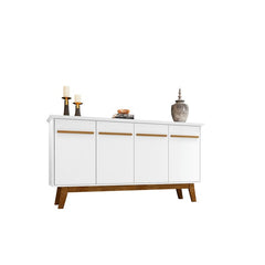 White Fleischman 62.99'' Wide Sideboard