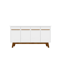 White Fleischman 62.99'' Wide Sideboard