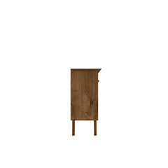 Rustic Brown 62.99'' Wide Sideboard Gives you Plenty of Storage and Mid-Century Modern Style in your Dining Room or Living Room