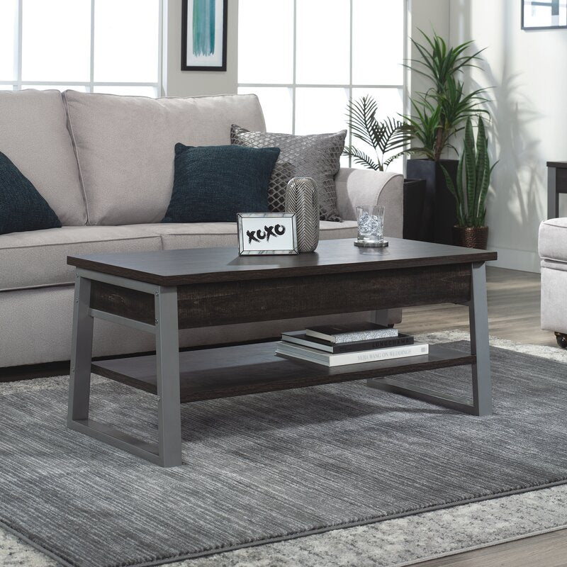 Florillo Lift Top Sled Coffee Table with Storage Uniquely Designed and Beautifully Styled