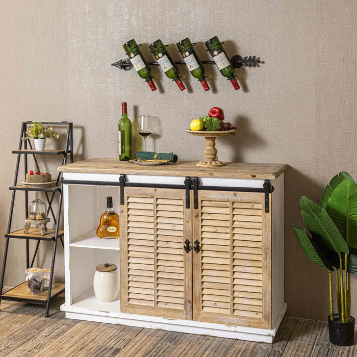 Fredner 32'' Tall 2 - Door Accent Cabinet Perfect Addition to your Farmhouse Decor