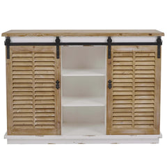 Fredner 32'' Tall 2 - Door Accent Cabinet Perfect Addition to your Farmhouse Decor