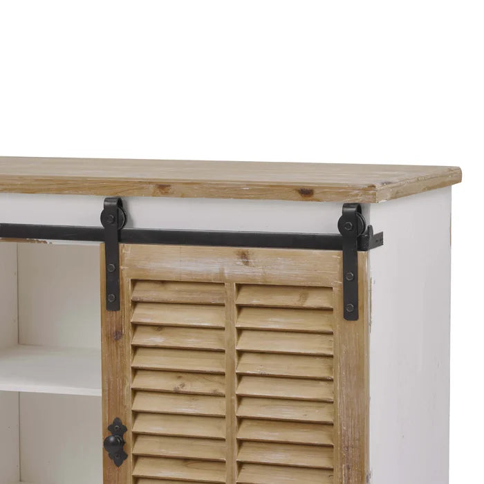 Fredner 32'' Tall 2 - Door Accent Cabinet Perfect Addition to your Farmhouse Decor