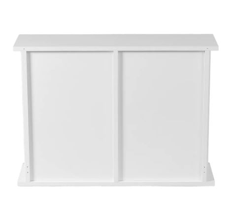 Farmhouse White MDF Bathroom Wall Cabinet Perfect Solution for Smaller Bathrooms