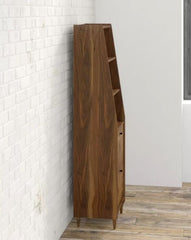 Posner 70.38'' H x 19.63'' W Standard Bookcase Modern Style and Versatile Storage