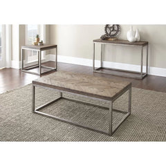 Galena Frame Coffee Table Finished Base by Adorning an Open Wall