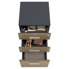 Galia 15.7'' Wide 3 -Drawer Mobile Vertical Filing Cabinet Perfect Add a Little Organization to your Office