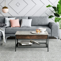 Lift Top Coffee Table with Storage Brings Modern Style and Function