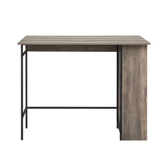 Gray Wash Garcia Counter Height Drop Leaf Dining Table