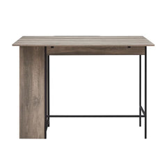 Gray Wash Garcia Counter Height Drop Leaf Dining Table