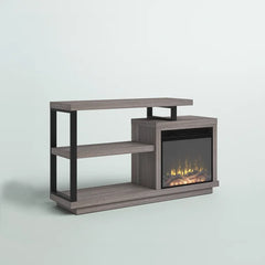 Colton Oak Garrow TV Stand for TVs up to 50" with Fireplace Included