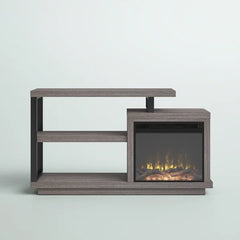 Colton Oak Garrow TV Stand for TVs up to 50" with Fireplace Included