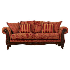 93'' Flared Arm Sofa with Reversible Cushions Brimming with Classic Style, this Sofa